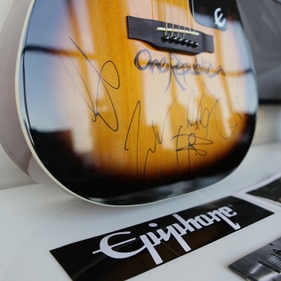 an Ephyphanie guitar close-up