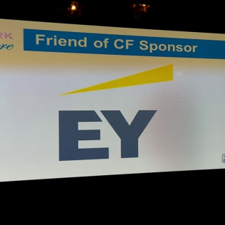 the Friend of CF sponsor, EY